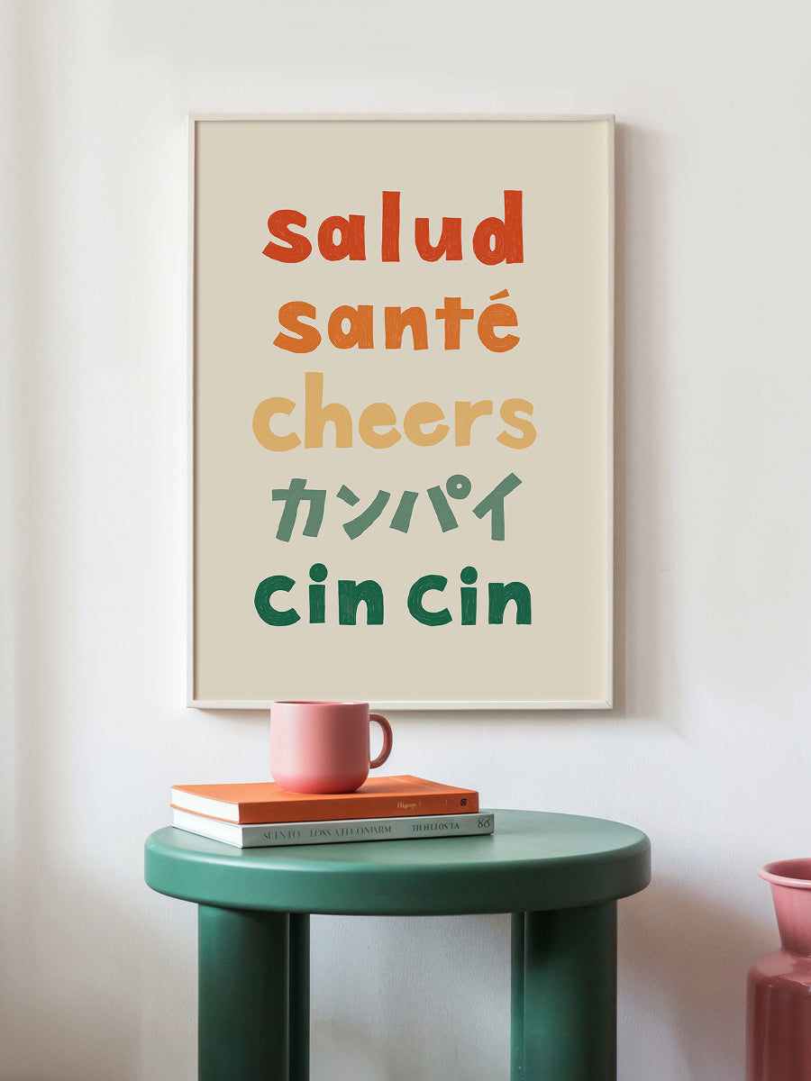 Cheers Typography