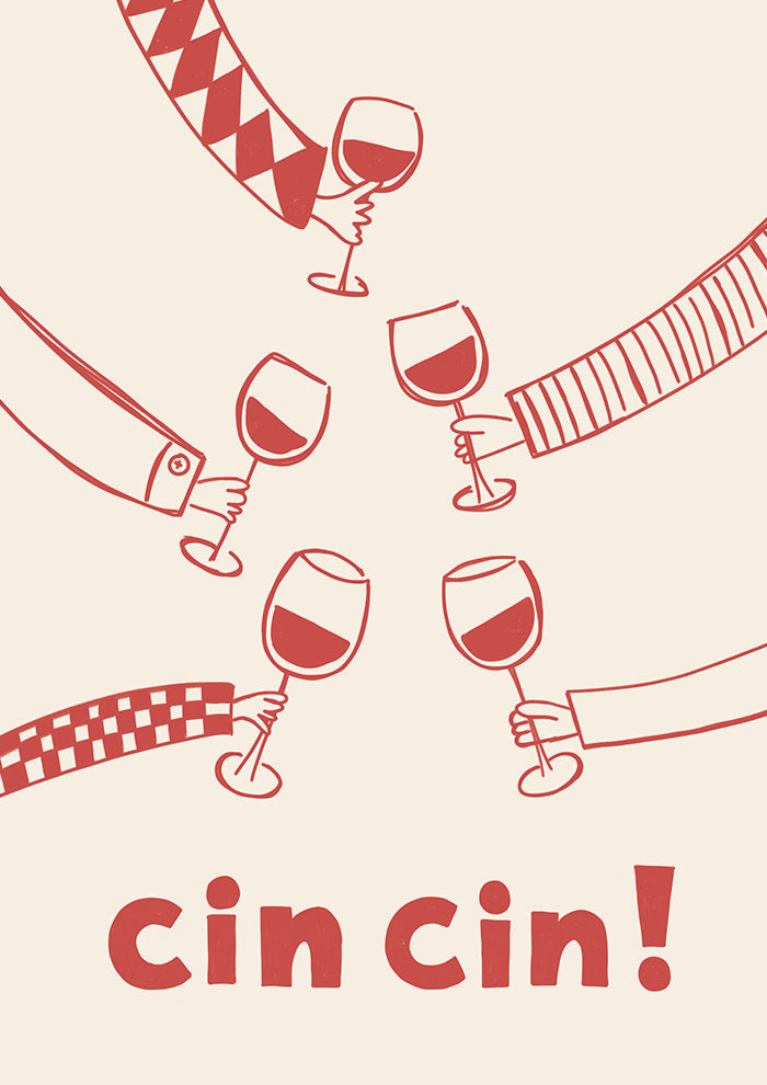 Cin cin Wine Party with Friends