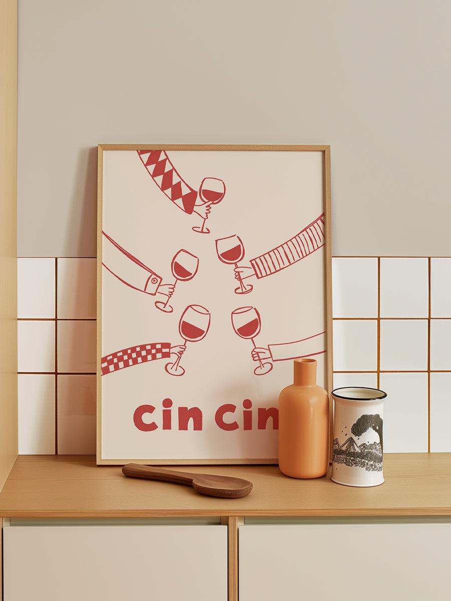 Cin cin Wine Party with Friends