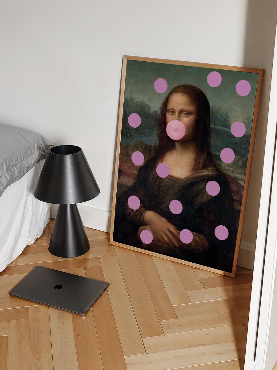 Mona Lisa Pink Dots