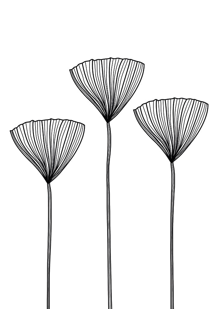 Elegant Trio Blooms