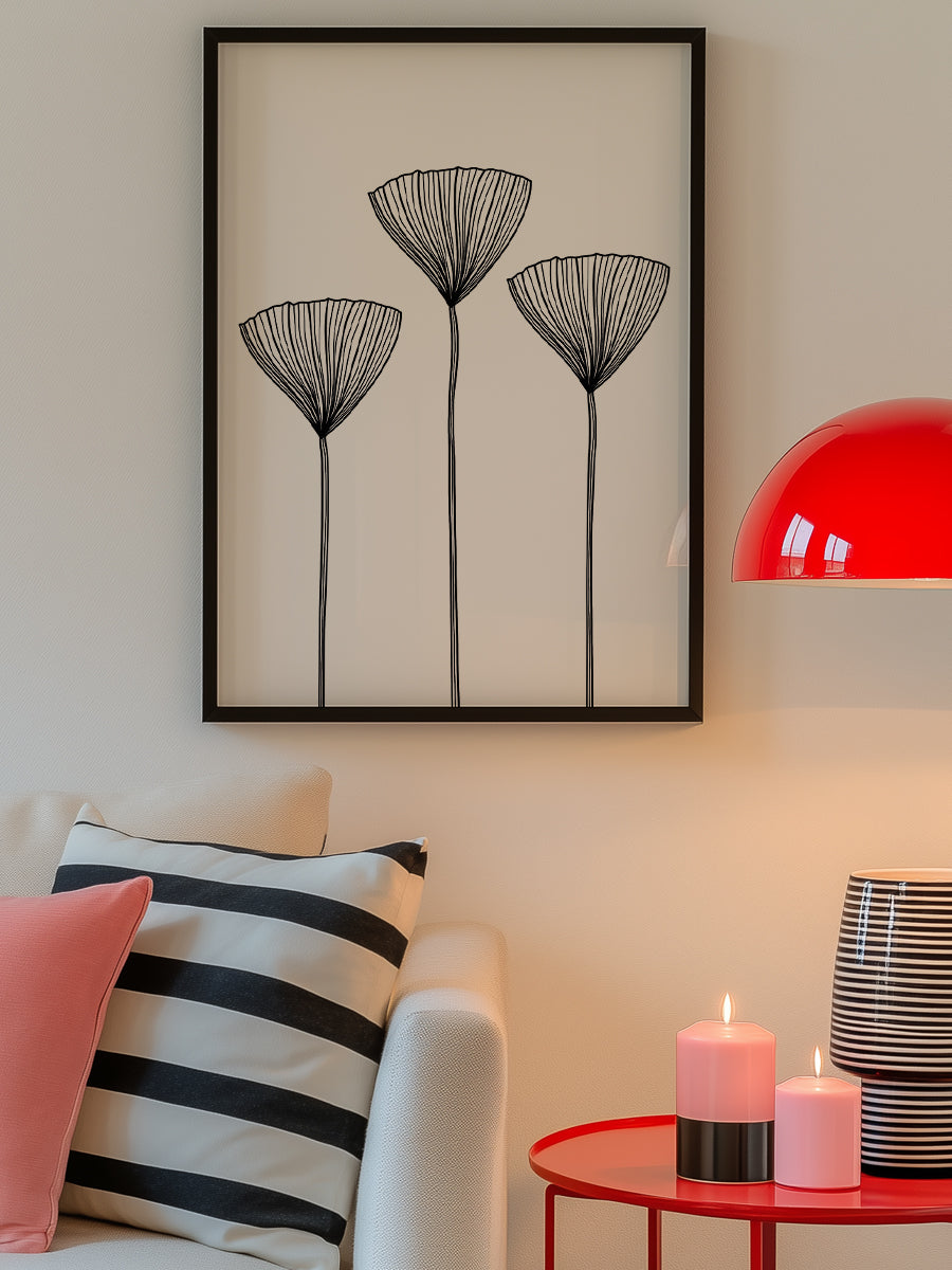 Elegant Trio Blooms