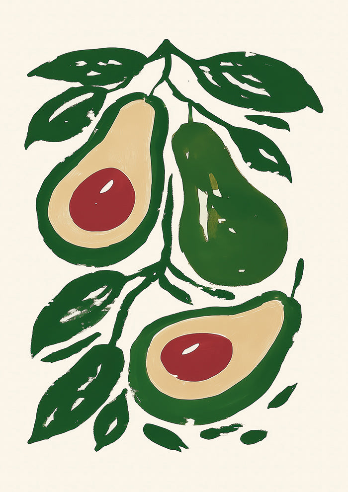 Avocado Branch Art