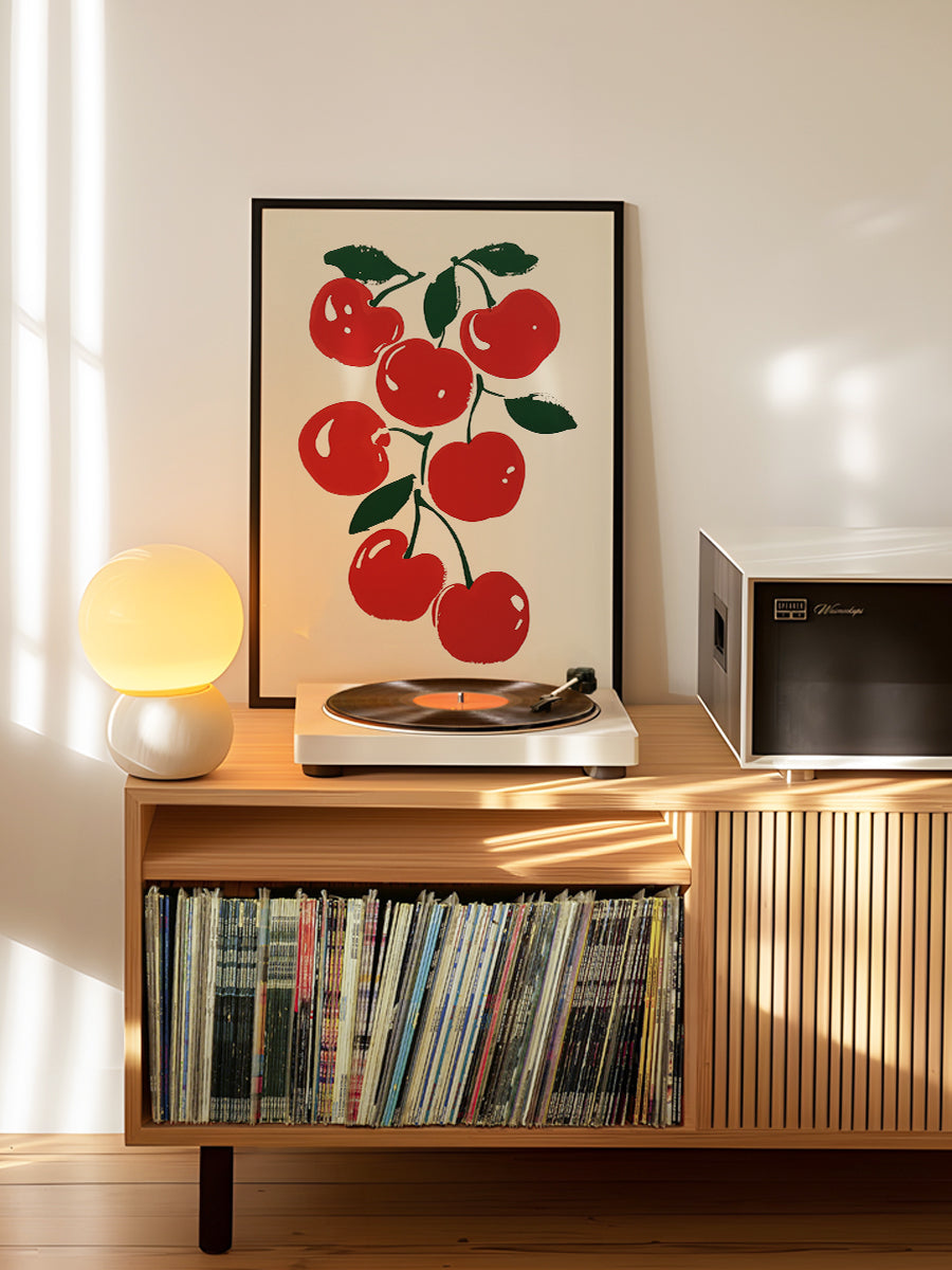 Vibrant Red Cherries