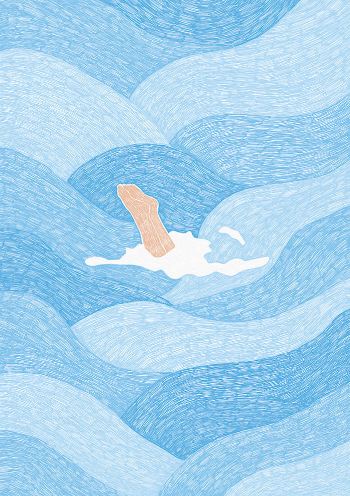Swimming in the Summer Ocean