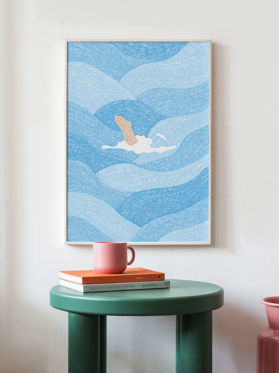 Swimming in the Summer Ocean
