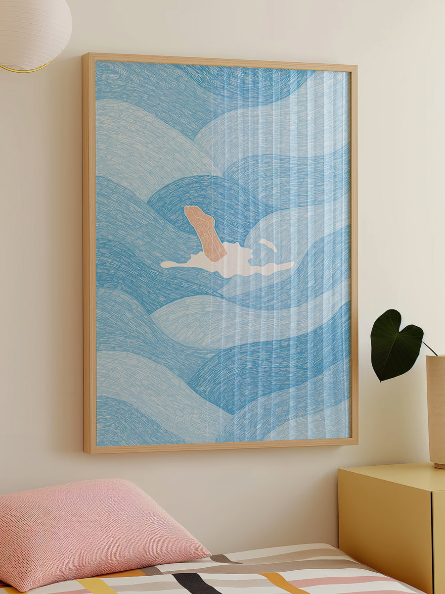 Swimming in the Summer Ocean