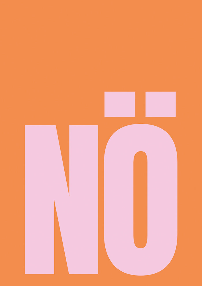 No Orange Pink
