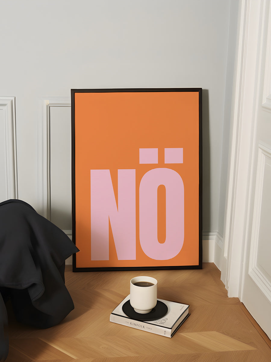 No Orange Pink
