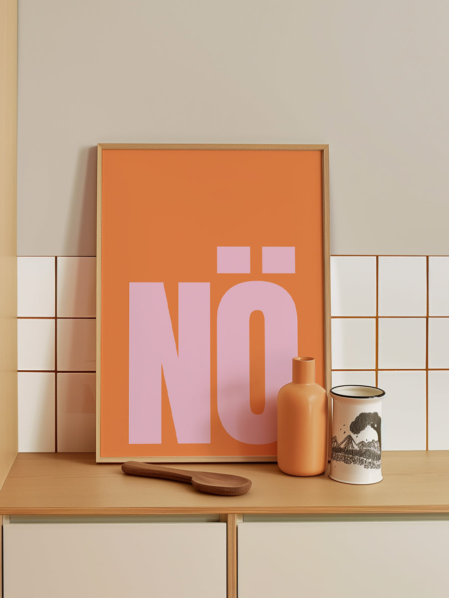 No Orange Pink