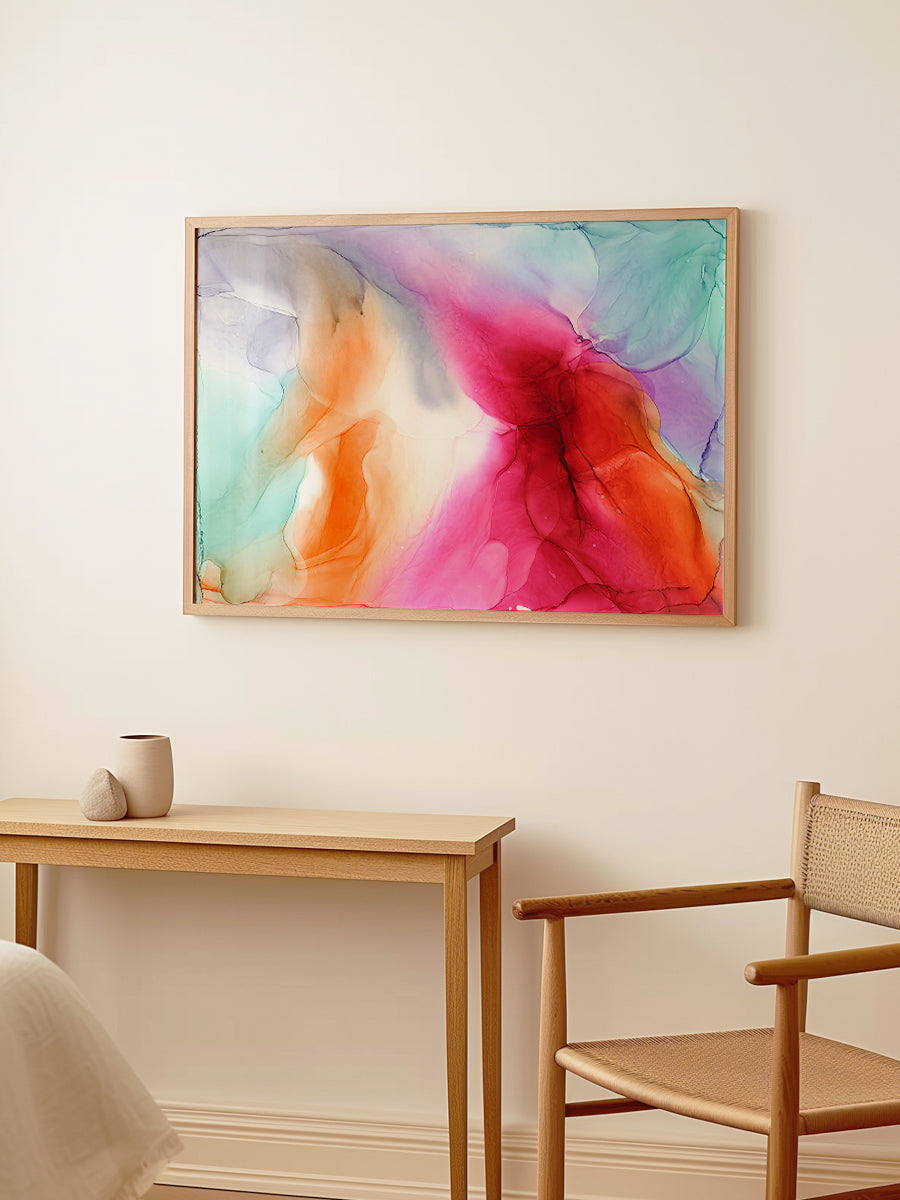 Colorful Flowing Hues