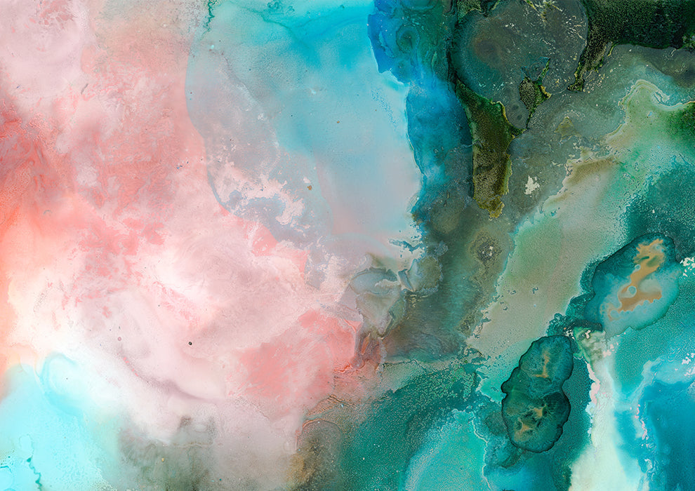 Fluid Movement Of Pastel Colors