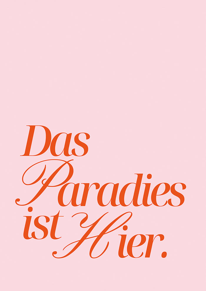 Das Paradies ist hier rosarot