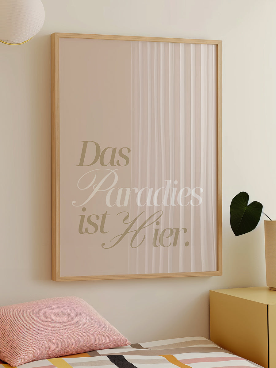 Das Paradies ist hier beige