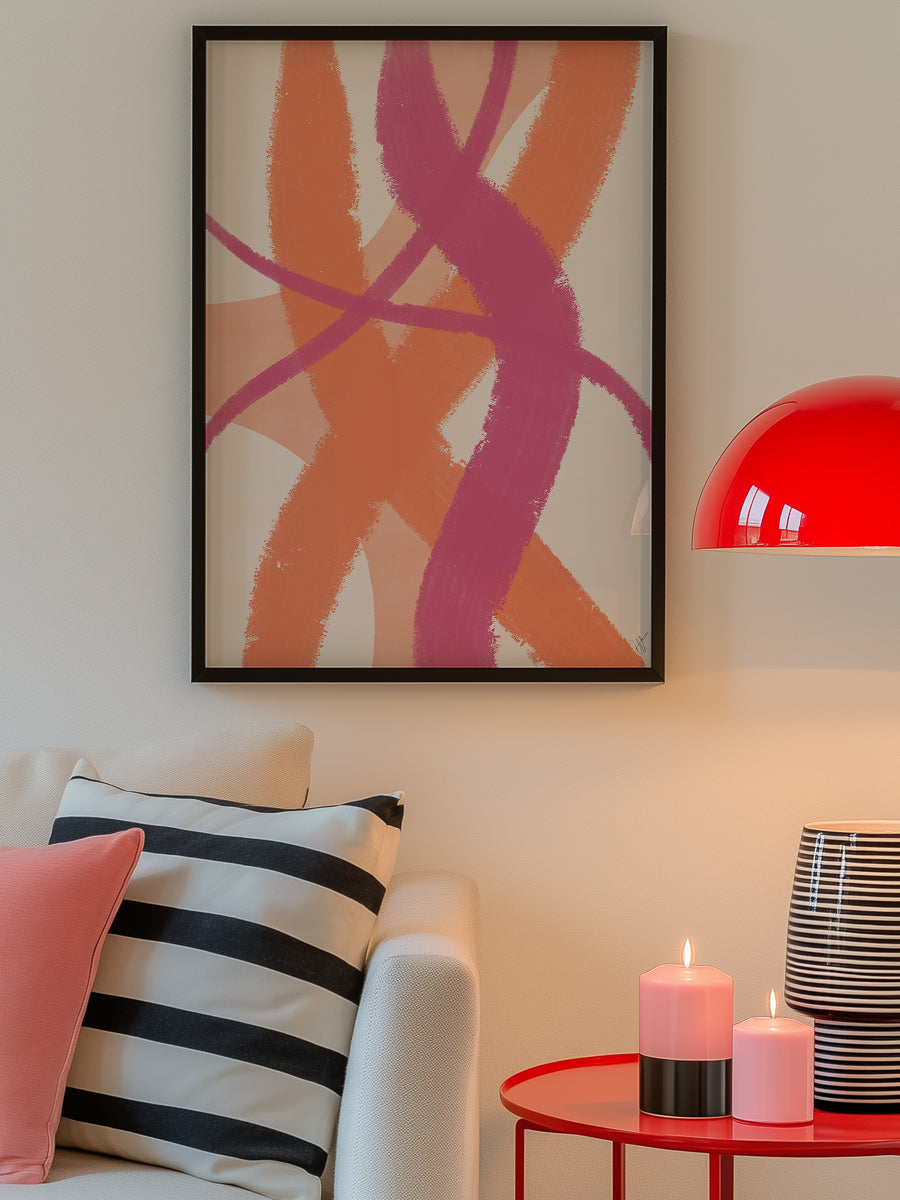 Peach and Pink Explosion No1