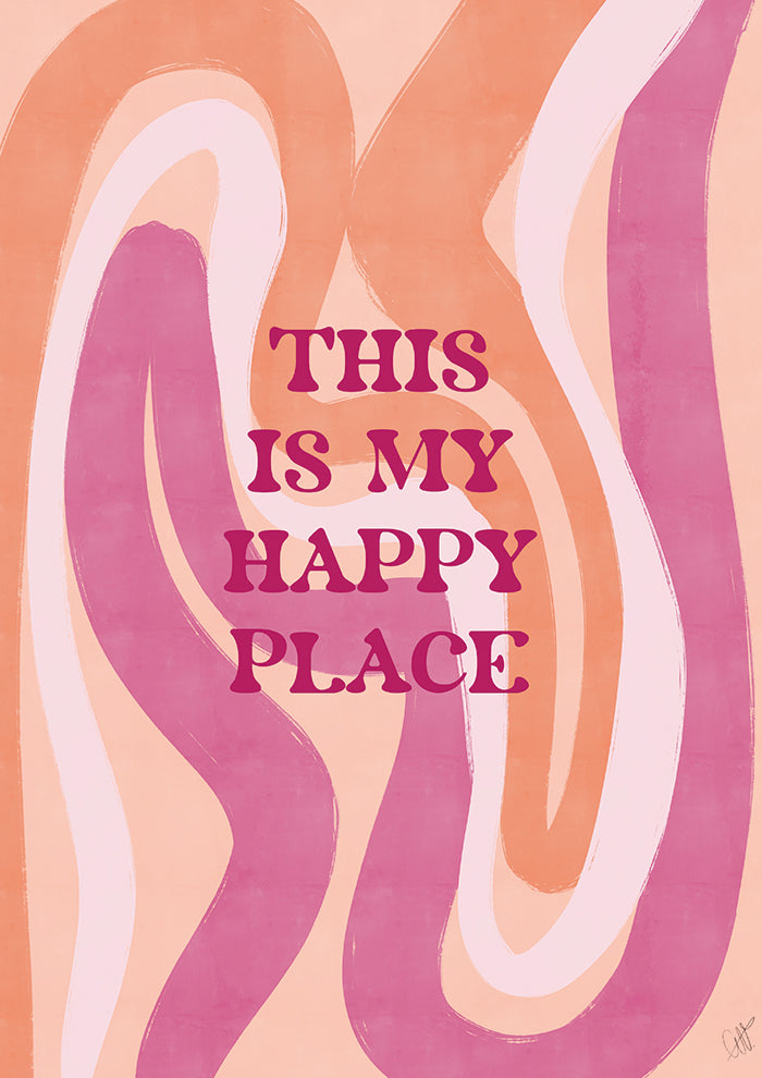 Peach and Pink Explosion No4