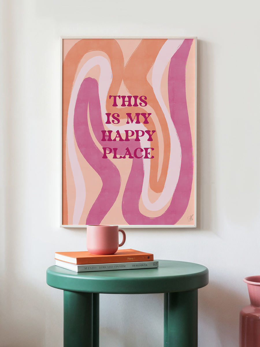 Peach and Pink Explosion No4