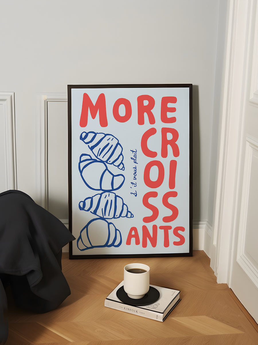 More Croissant light blue