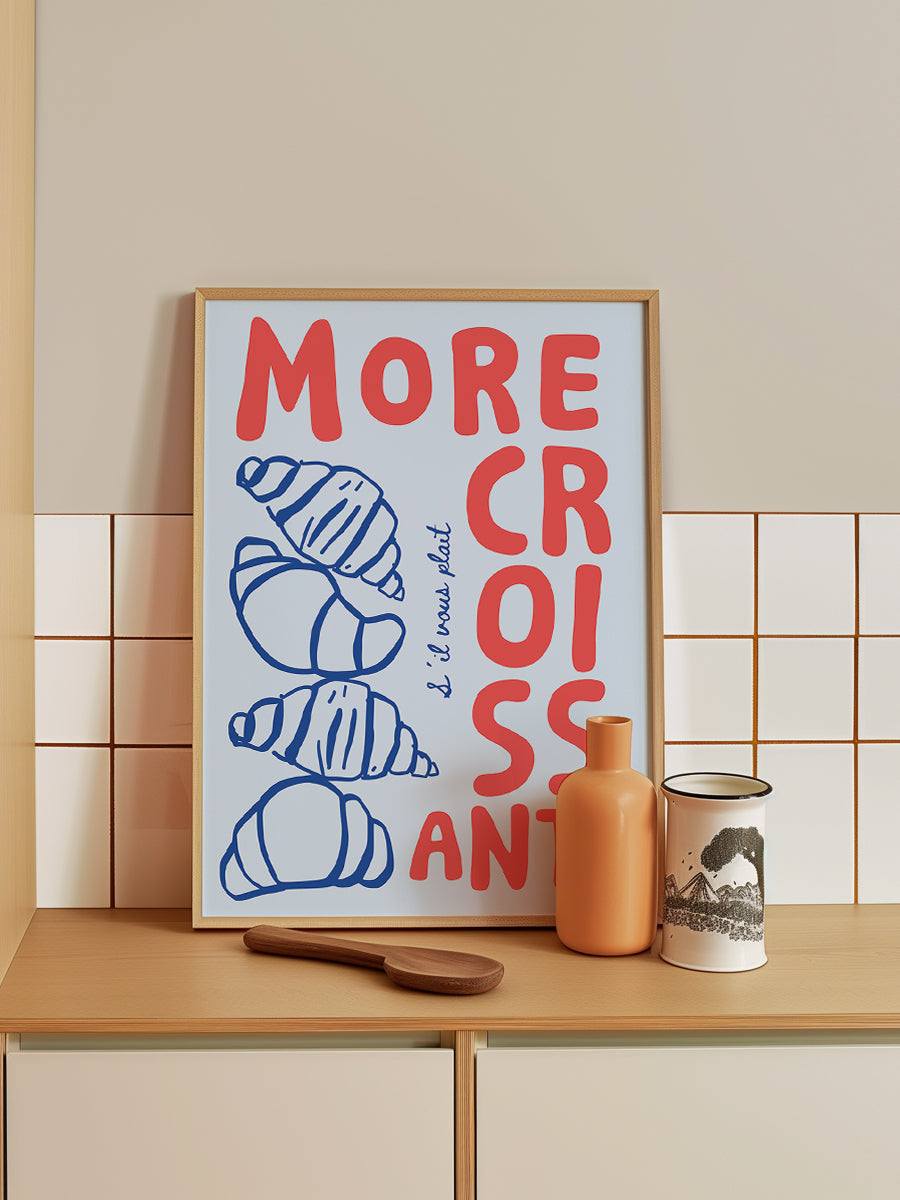 More Croissant light blue