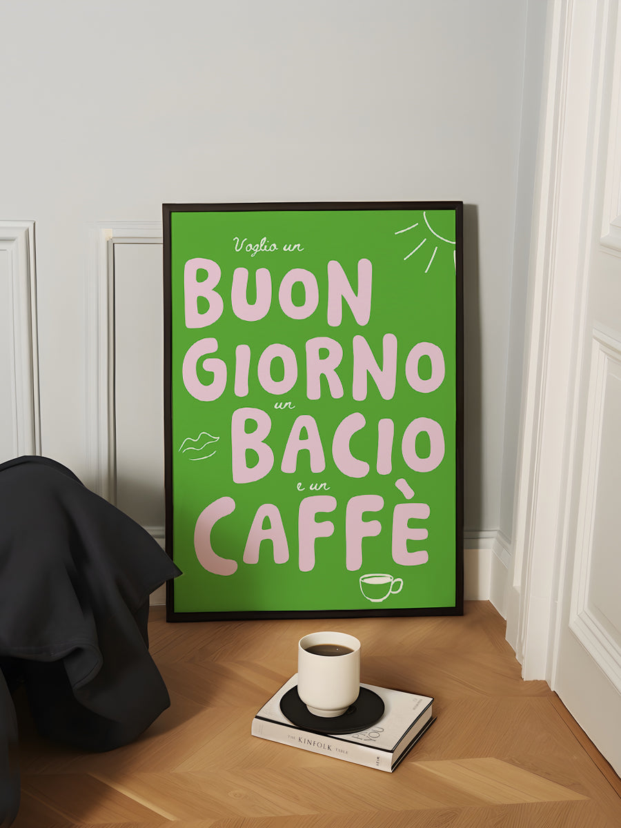 Buongiorno bacio caffe green