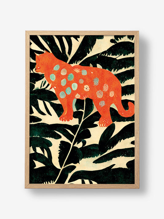 Tiger In The Jungle