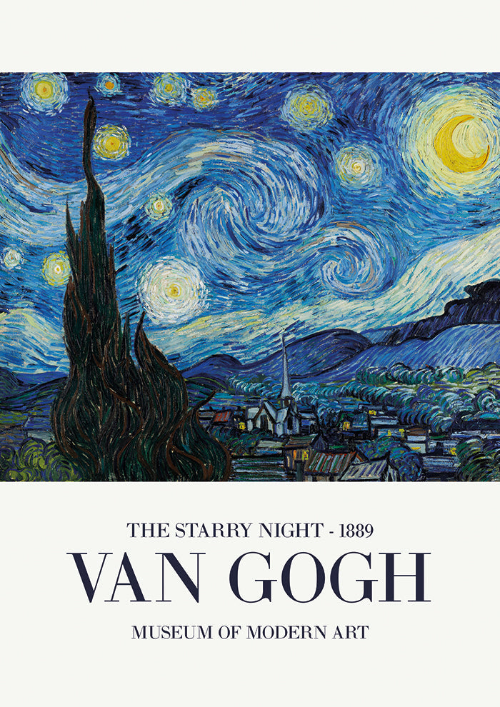 The Starry Night portrait