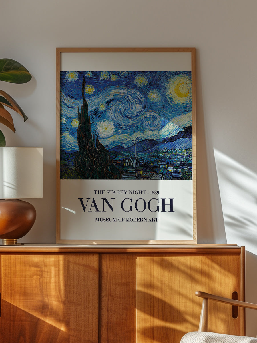 The Starry Night portrait