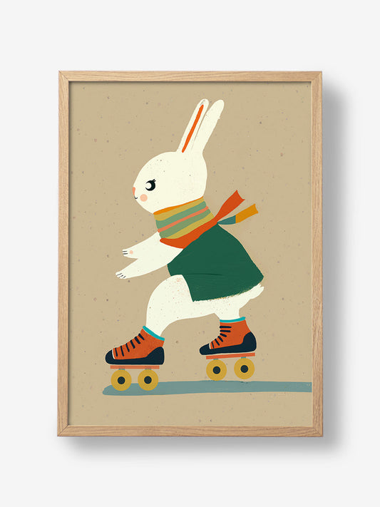 Skating Bunny Bliss
