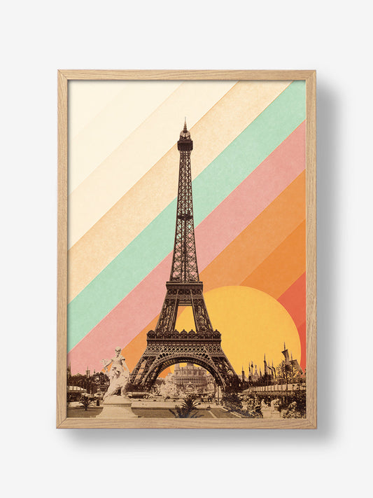Eiffel Tower Rainbow