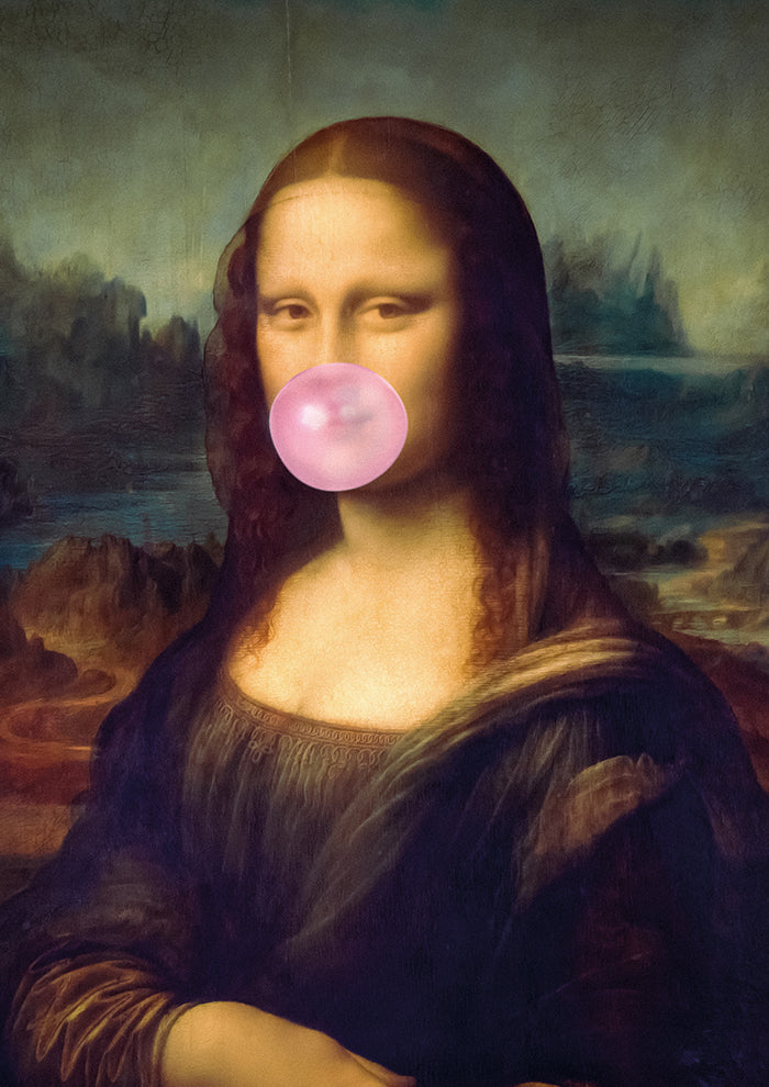 Mona Lisa Bubble Gum