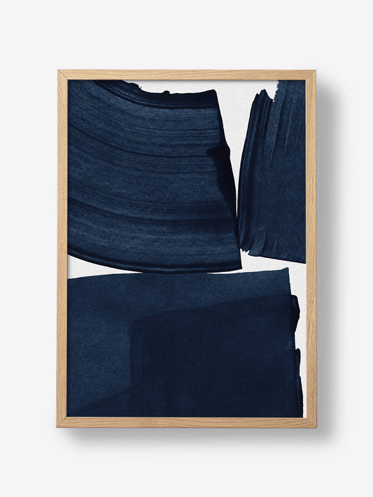 Minimalist Painting Blue I