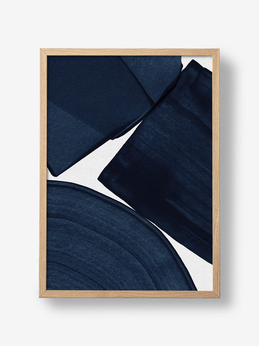 Minimalist Painting Blue II