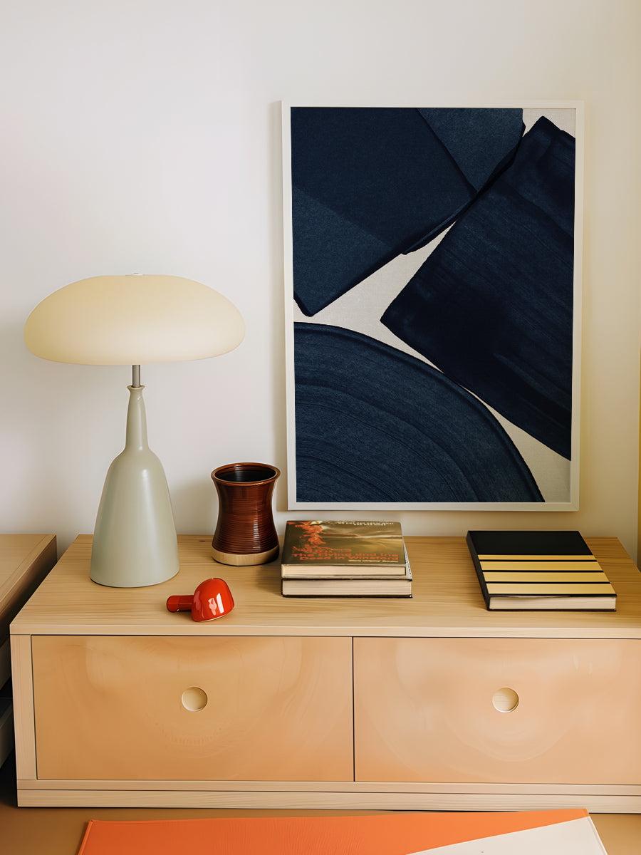 Minimalist Painting Blue II