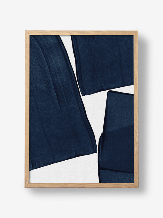 Minimalist Painting Blue III