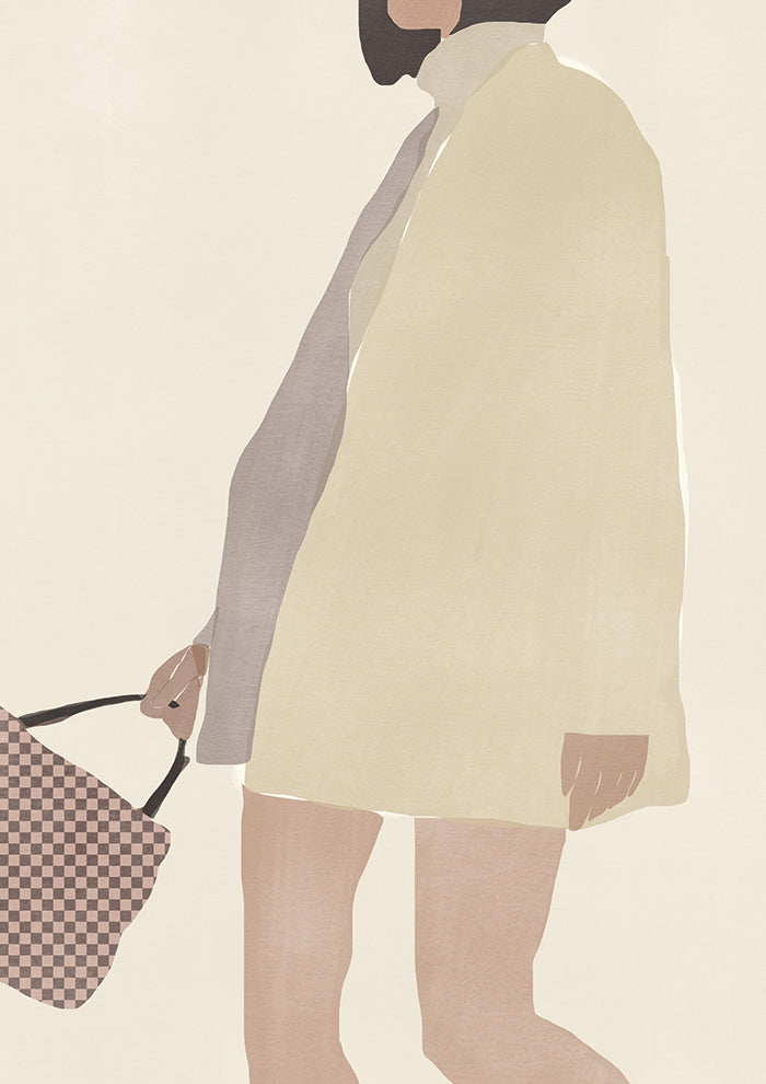 Figure Holding a Handbag