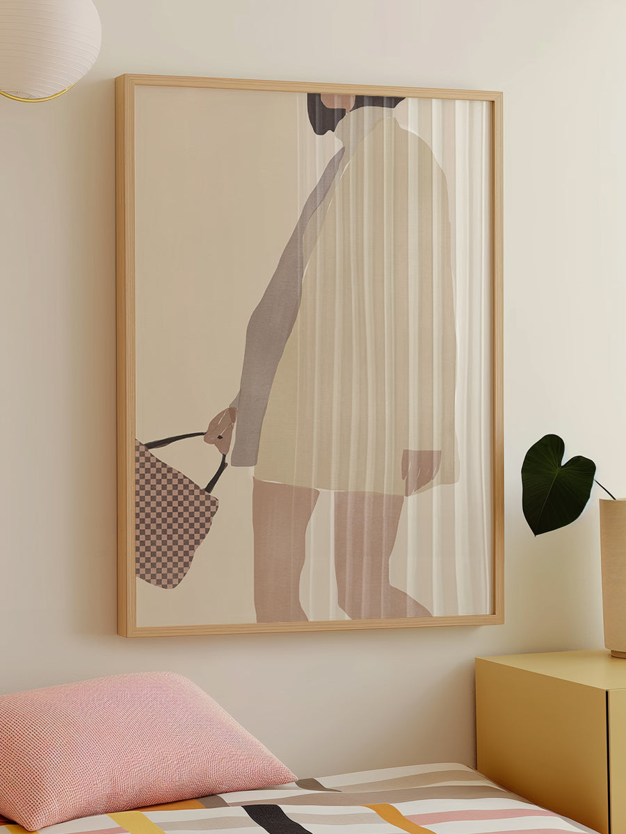 Figure Holding a Handbag