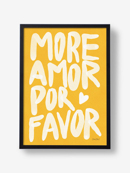 More Amor Por Favor Yellow