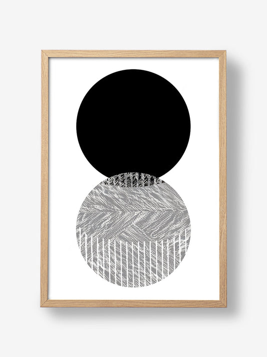 Black Grey Dots Bauhaus No2