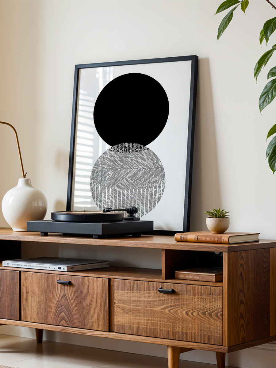 Black Grey Dots Bauhaus No2