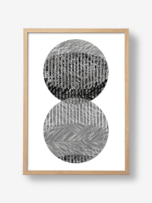Black Grey Dots Bauhaus No3