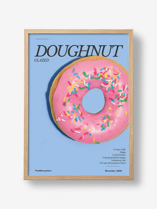 Pink Glaze Doughnut