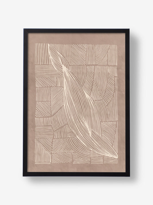 Abstract Irregular Lines