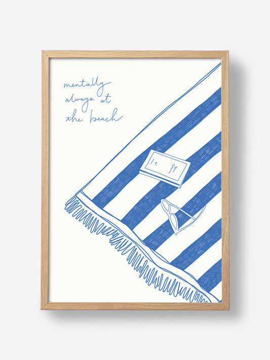 Summer holiday beach towel
