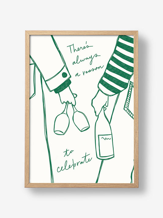 Wine Vin Femme Vert
