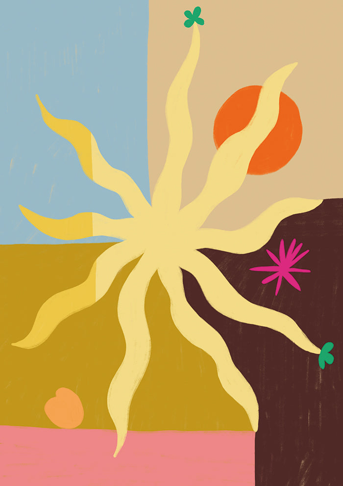 The Sun the Fruit and the Flower