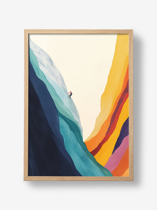 Climbing Rainbow Mountains