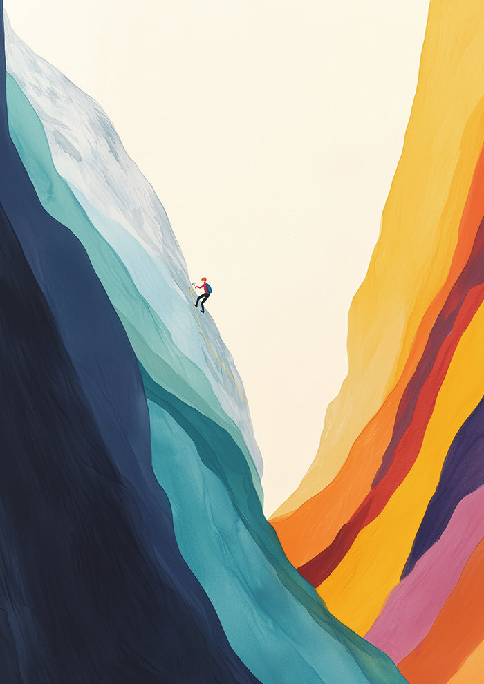 Climbing Rainbow Mountains