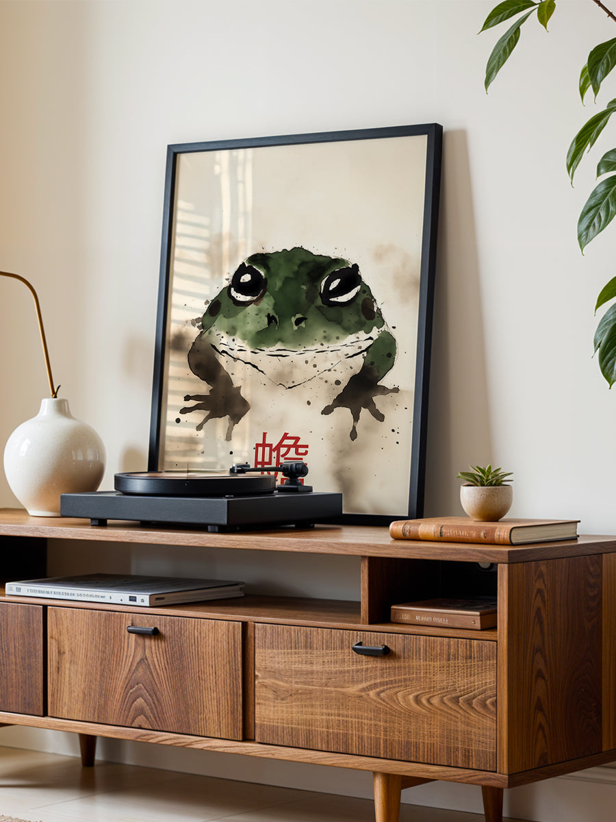 Misty Frogs Gaze