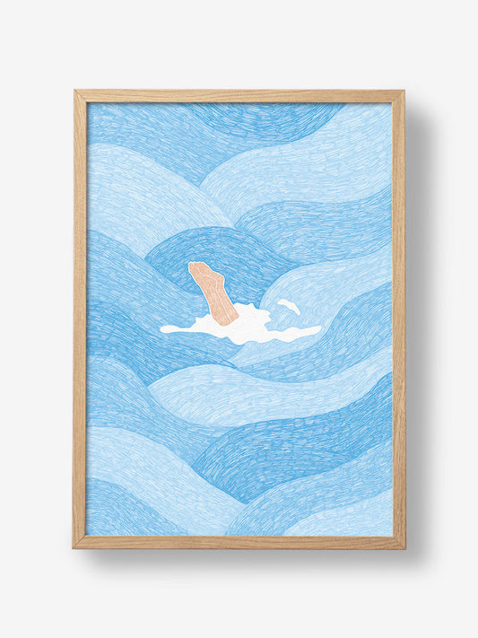 Swimming in the Summer Ocean