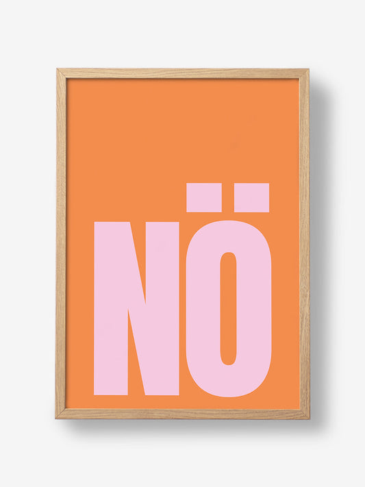 No Orange Pink